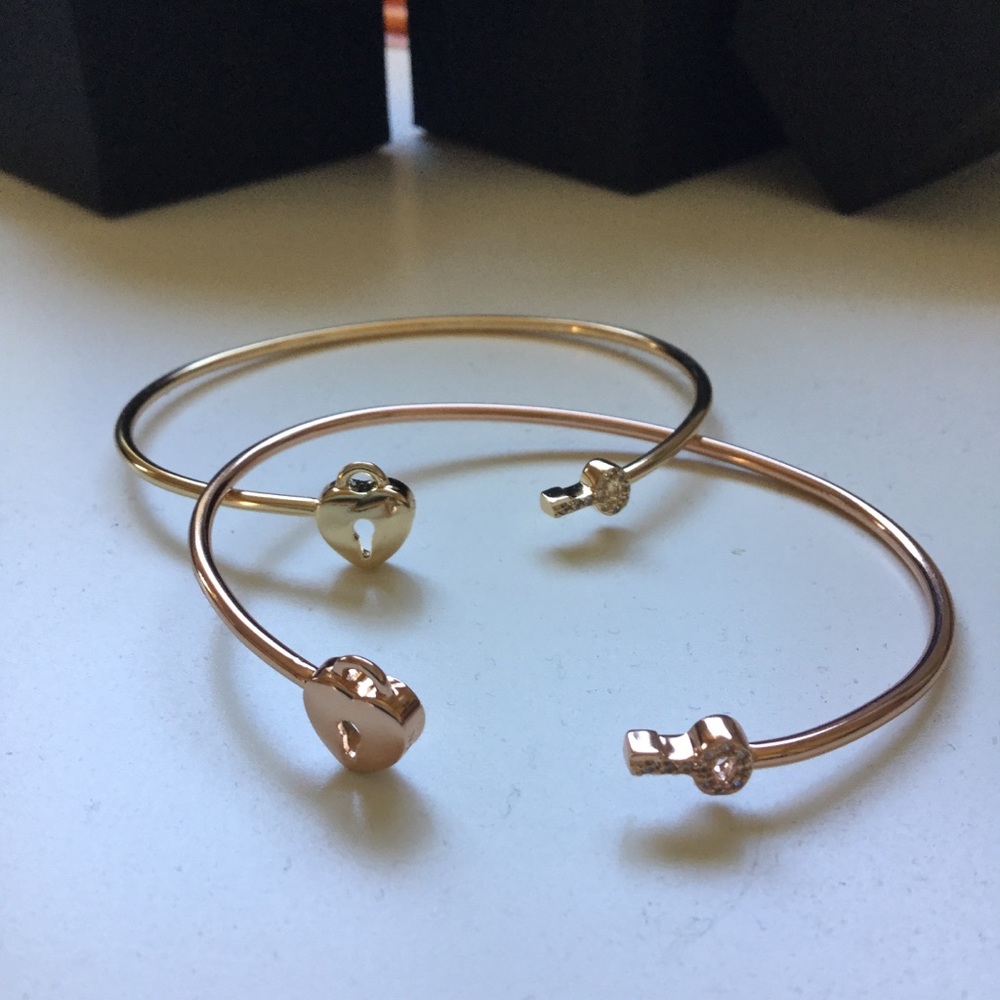 Lock and Key Cuff Bracelet